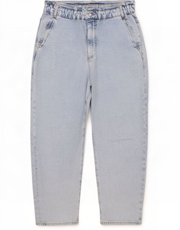 Damskie jeansy Zara z wysokim stanem, zwężane EU 44 XL W34 L26 białe