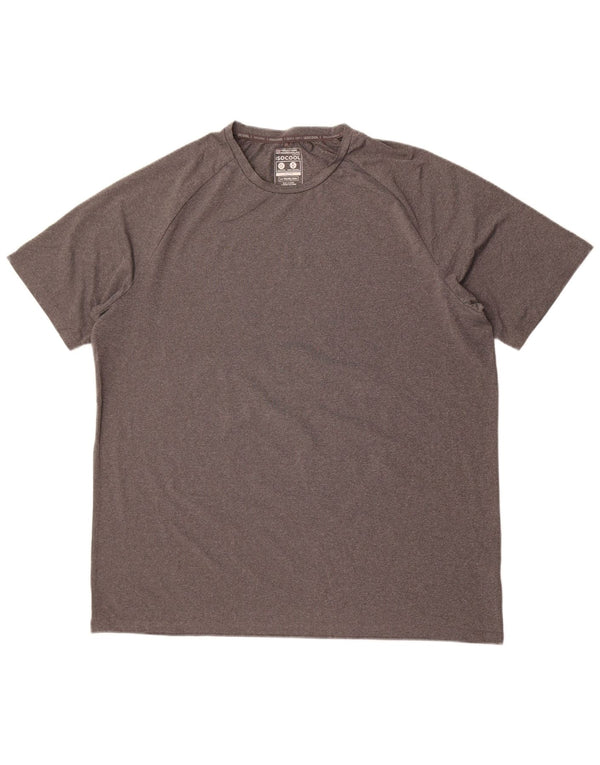 T-shirt męski Mountain Warehouse, 2XL, szary poliester