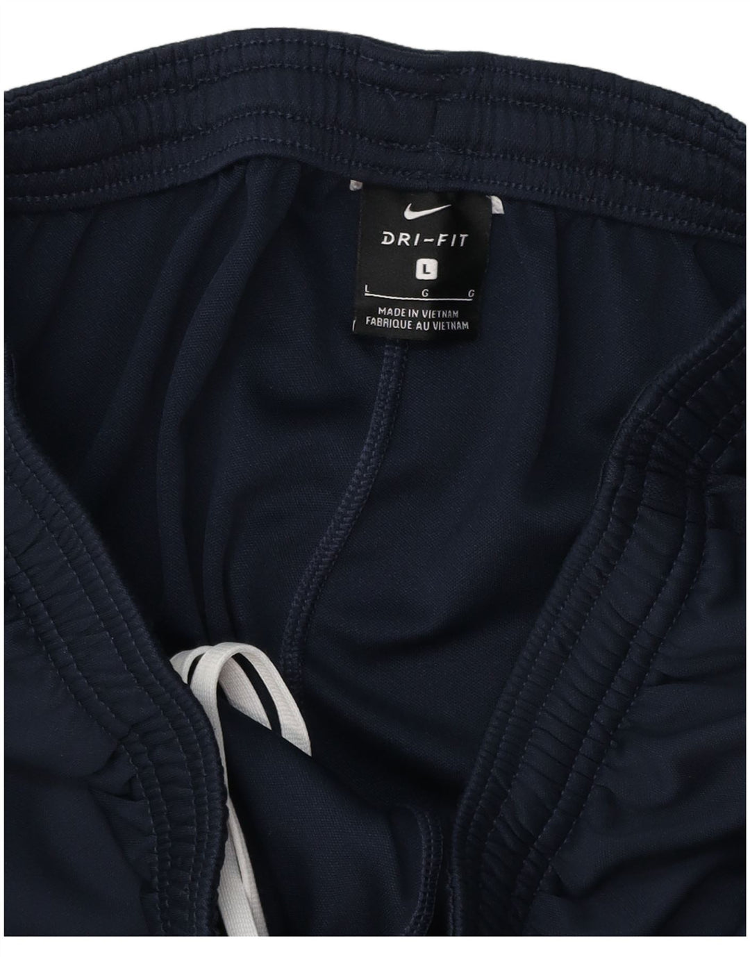 Męskie spodnie dresowe NIKE Dri Fit, duże, granatowe
