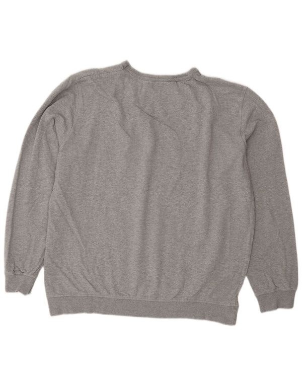 Męska bluza dresowa Wrangler o regularnym kroju XL, szara, bawełniana