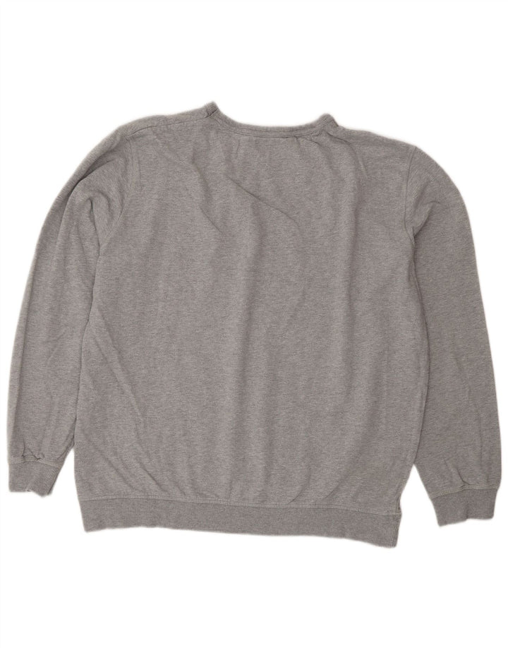 Męska bluza dresowa Wrangler o regularnym kroju XL, szara, bawełniana