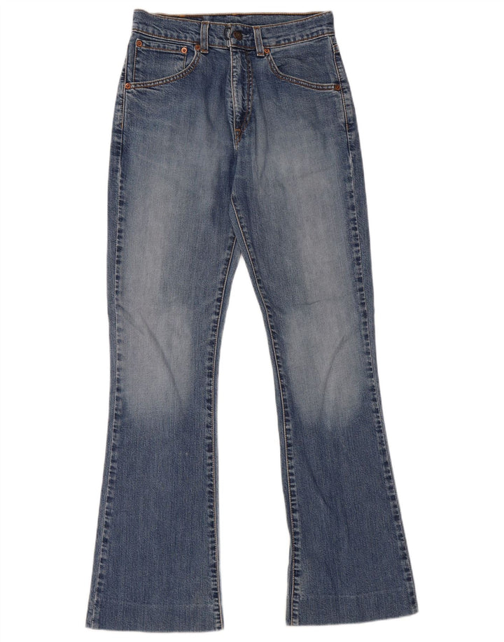 Damskie dżinsy Levi's 525 Bootcut W28 L30 Niebieska bawełna