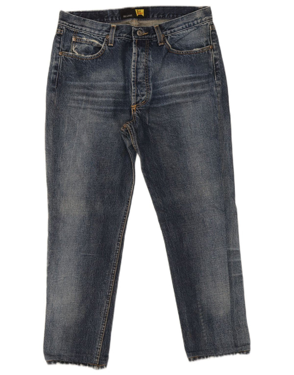 Dżinsy męskie Roy Rogers De Luxe Cropped IT 48 Medium W34 L26 Niebieska bawełna