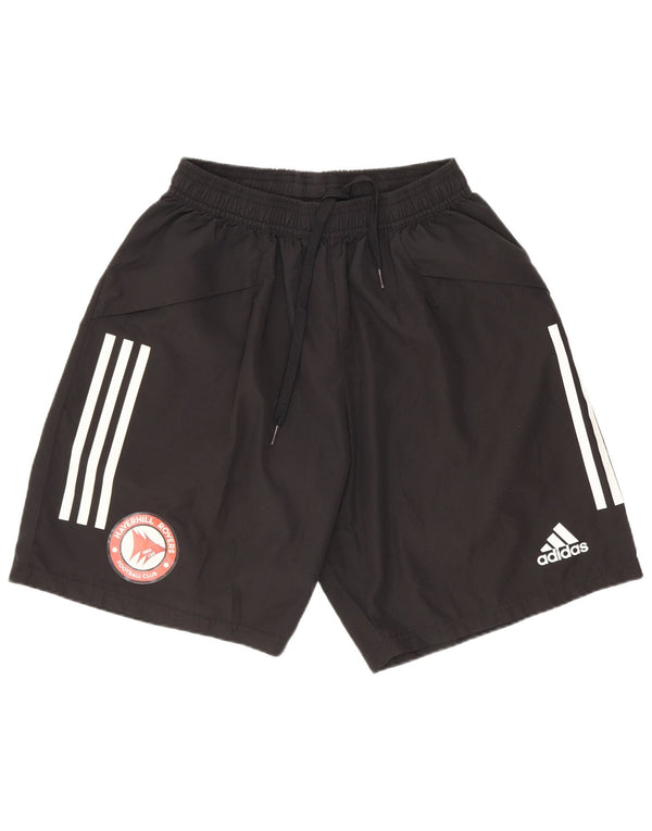 Adidas Męskie Haverhill Rovers F.C. Spodenki sportowe średnie czarne sportowe