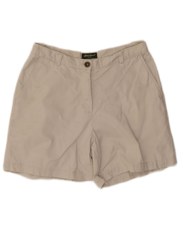 Damskie spodenki Chino Eddie Bauer US 10 Large W30 białe