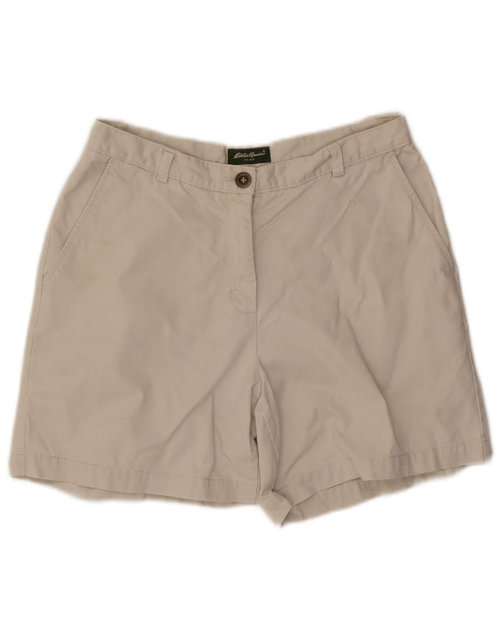Damskie spodenki Chino Eddie Bauer US 10 Large W30 białe