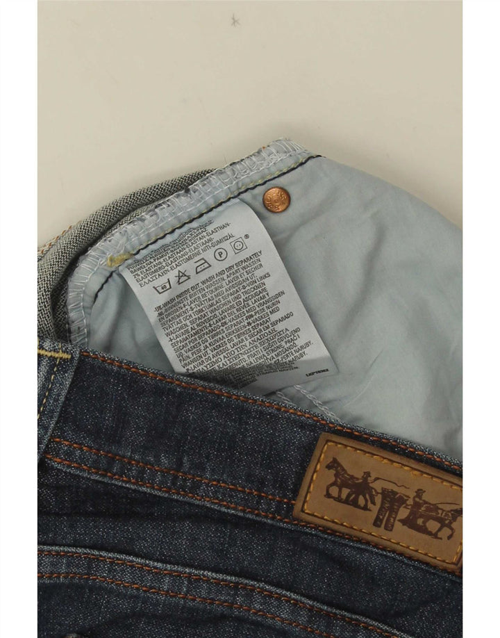 Damskie jeansy Bootcut Levi's W31 L30 Niebieskie bawełniane