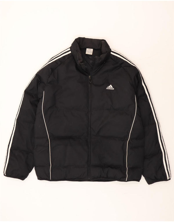 Męska ocieplana kurtka Adidas UK 42 XL Czarny poliester