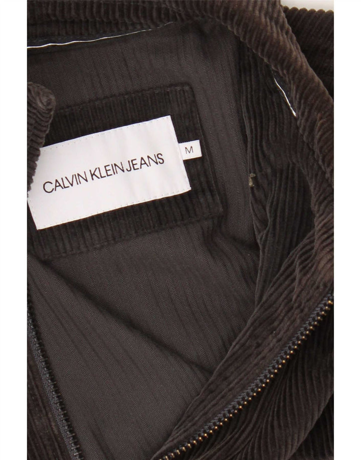 Męska sztruksowa kurtka Calvin Klein Jeans UK 38 Średni brąz