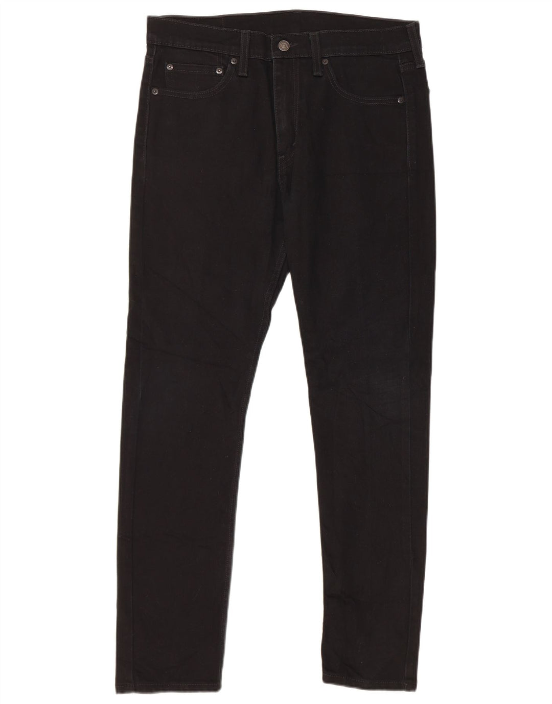 Damskie jeansy Levi's Slim W32 L30 Czarna bawełna