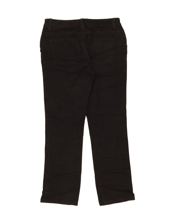 CHAPS Womens Petite Straight Jeans US 6 Medium W30 L26 Black Cotton Vintage Chaps and Second-Hand Chaps from Messina Hembry 