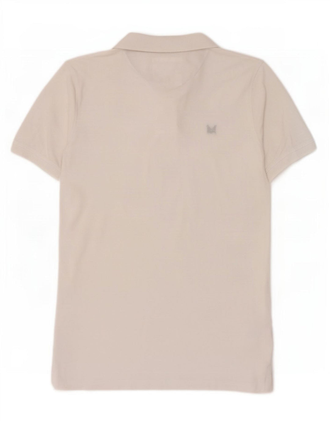 Crew Clothing Męska koszulka polo Średnia biała bawełna