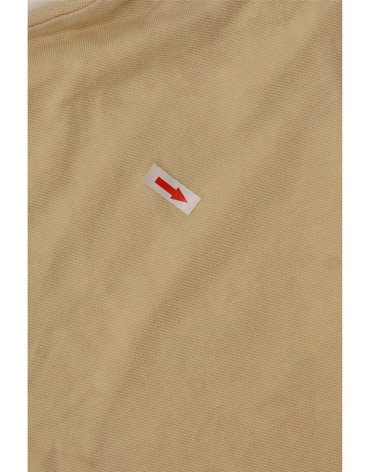 Męska koszulka polo GANT, duża, beżowa, bawełniana