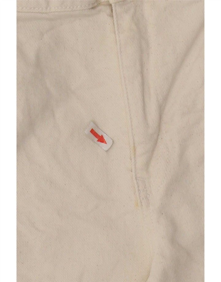 Damskie jeansy rozkloszowane Zara EU 42 Large W32 L31 Beżowa bawełna