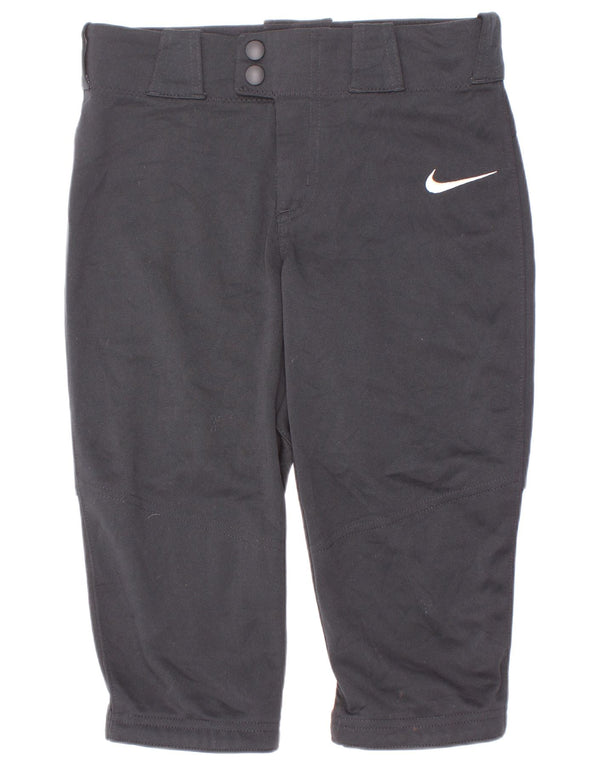 Spodnie chłopięce Nike Straight Casual, 8-9 lat, małe, W26 L15, czarny poliester