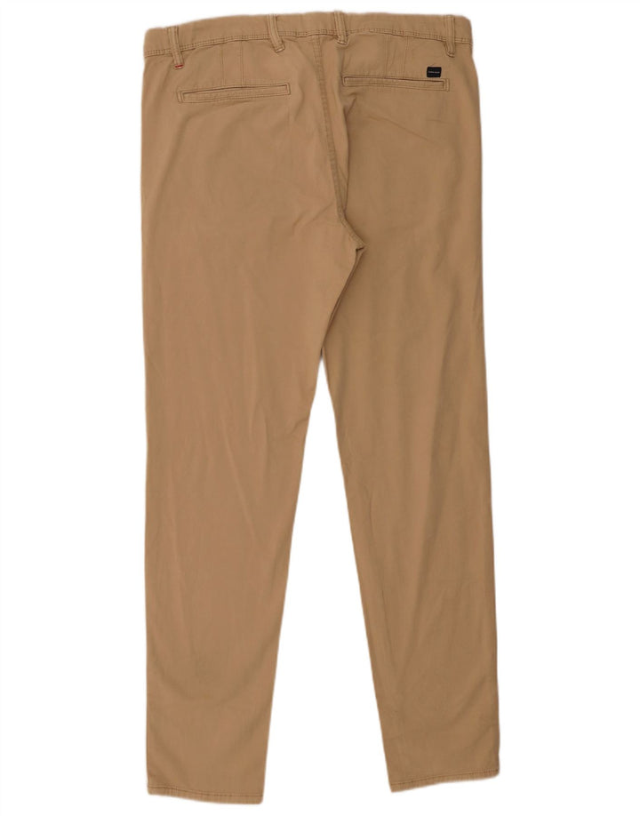 Męskie spodnie chino Zara EU 42 Medium W32 L30 Beżowe