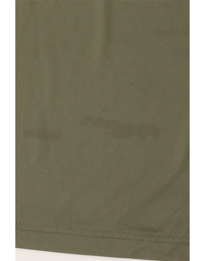 Męska koszulka Adidas Aeroready Top, mała, z poliestru w kolorze khaki