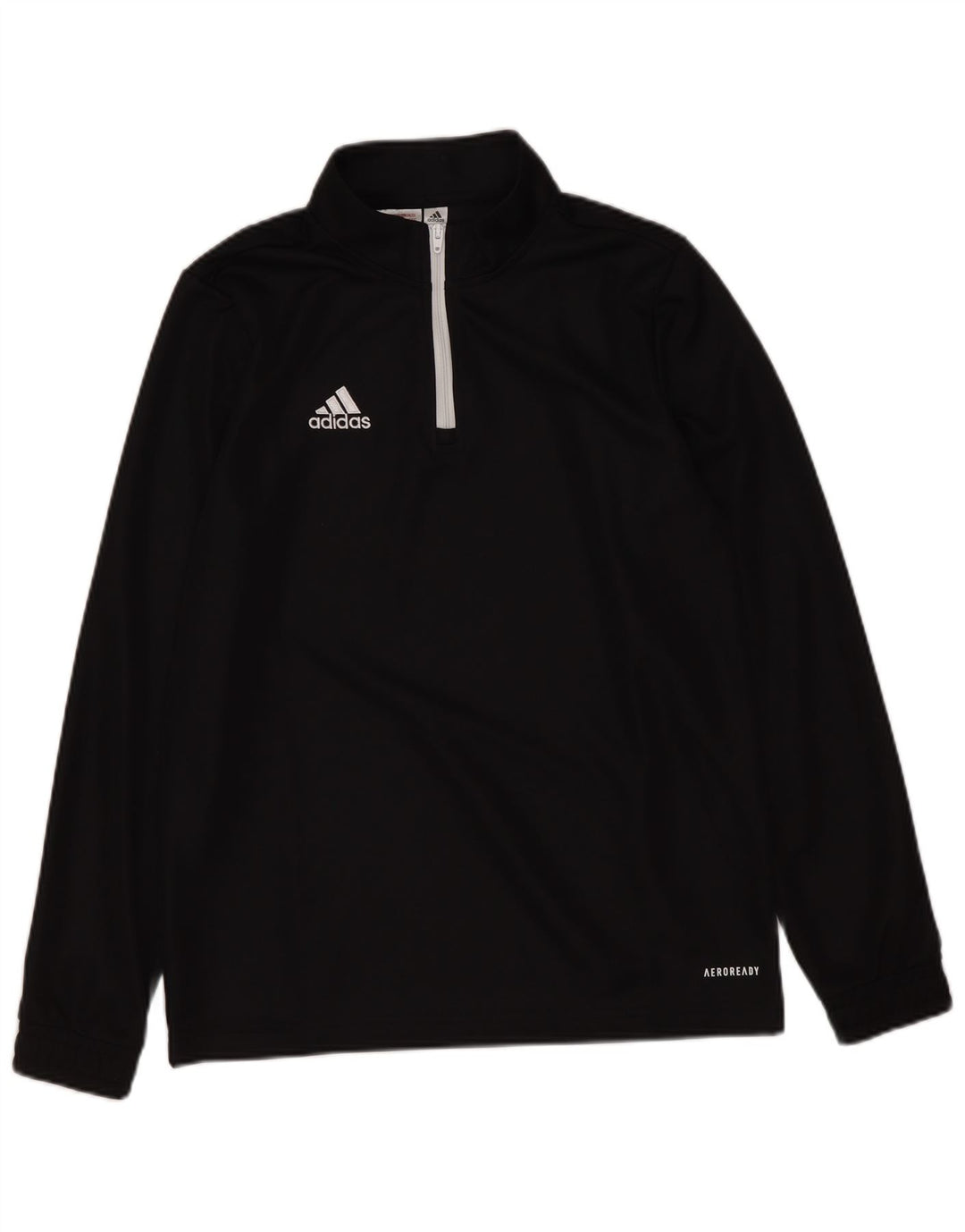 Chłopięcy dres Adidas Aeroready z zamkiem błyskawicznym na szyi, 11-12 lat, czarny