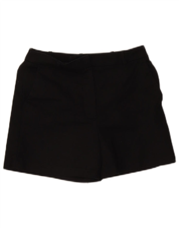 Damskie spodenki chino Zara XS W24, czarne, bawełniane