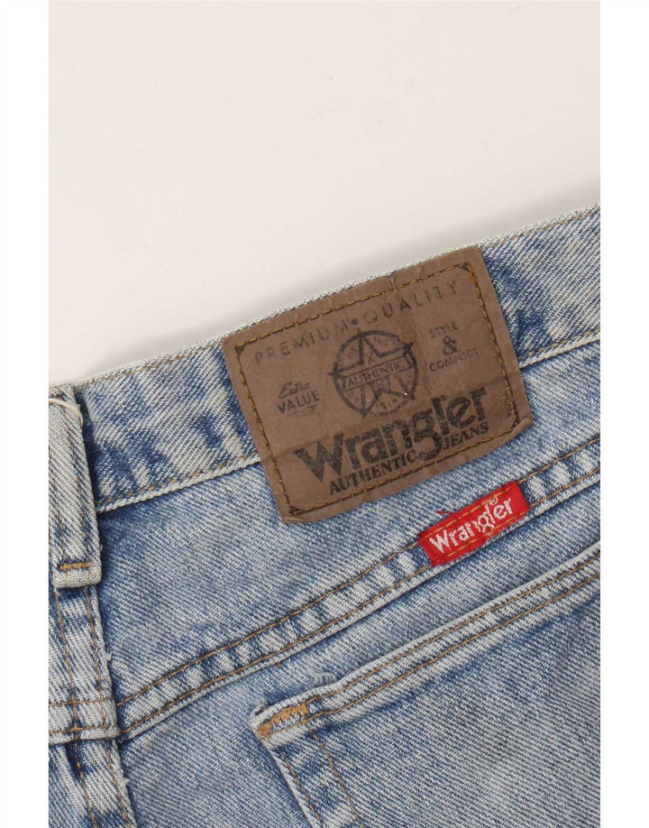 Męskie proste dżinsy Wrangler W28 L29 niebieskie