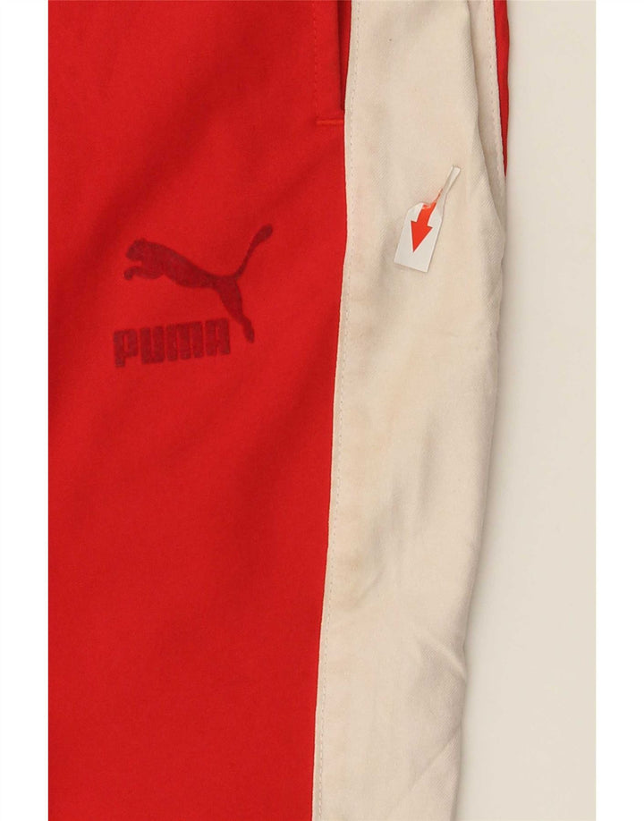 Damskie spodnie dresowe Puma UK 12, poliester w kolorze średniej czerwieni