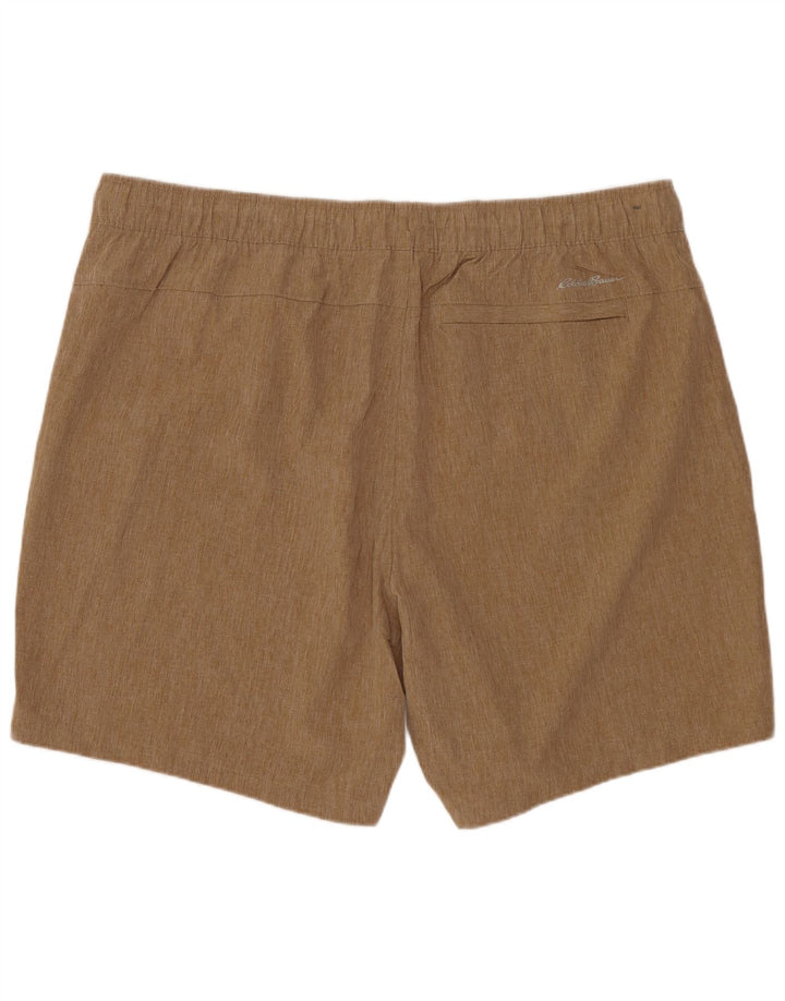 Męskie spodenki codzienne EDDIE BAUER 2XL W42 Beżowy poliester
