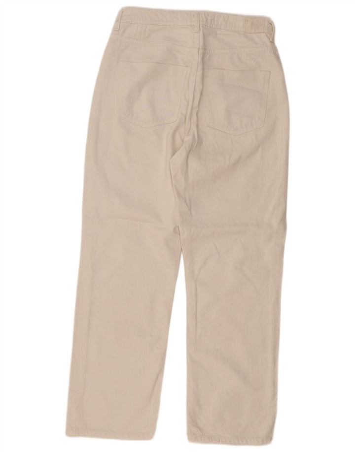Damskie proste dżinsy Zara EU 38 Small W28 L29 Białe