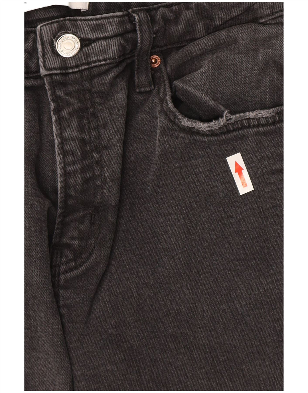 Damskie proste dżinsy Zara EU 40 Medium W30 L26 Szara bawełna