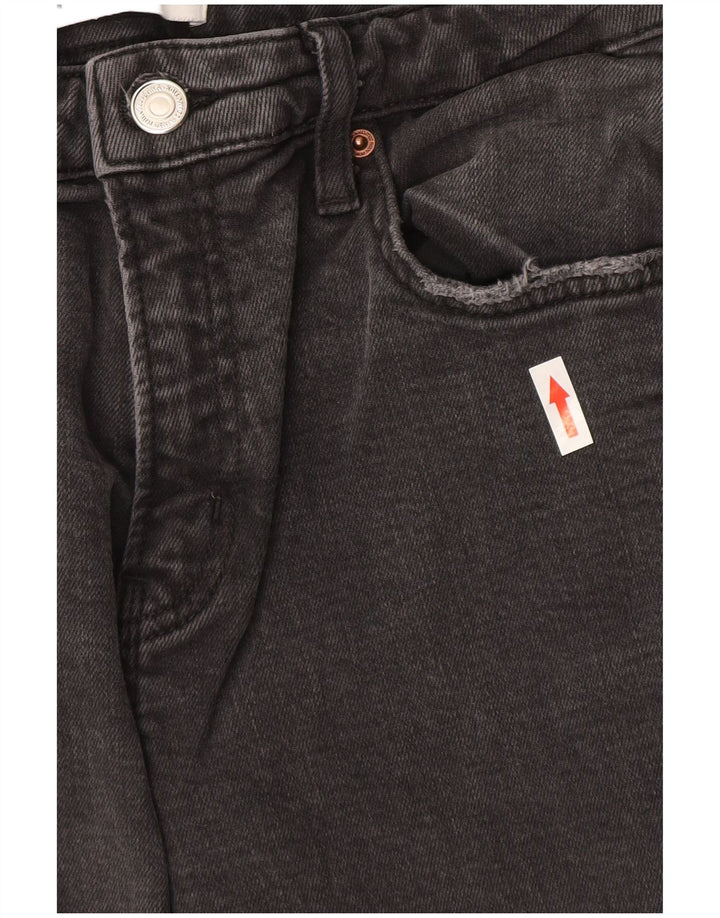 Damskie proste dżinsy Zara EU 40 Medium W30 L26 Szara bawełna