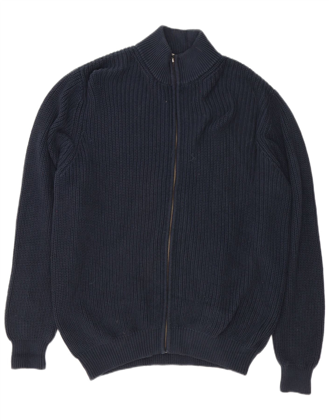 L.L.Bean Męski sweter rozpinany XL Granatowy, bawełniany