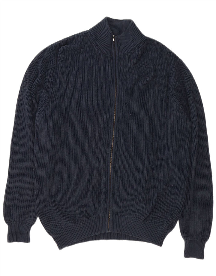 L.L.Bean Męski sweter rozpinany XL Granatowy, bawełniany