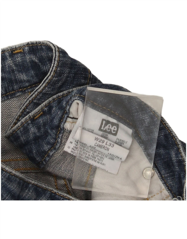 Męskie dżinsy Lee Cameron Bootcut W29 L29 Niebieskie bawełniane