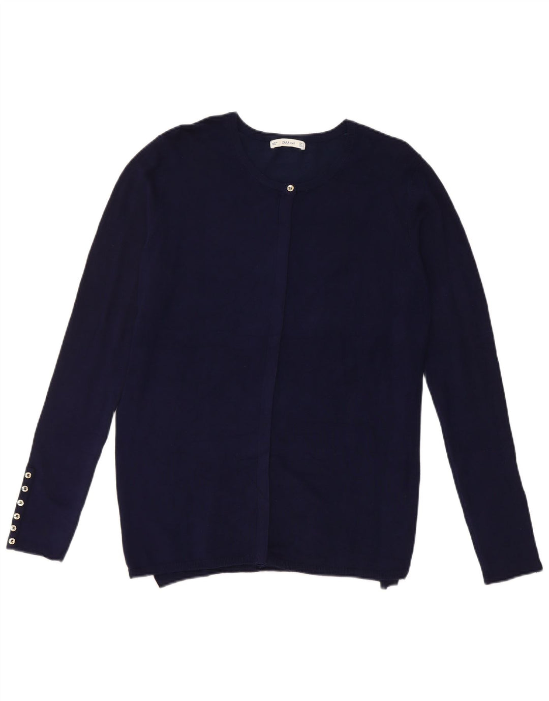 Sweter damski Zara Cardigan UK 16, duży, granatowy