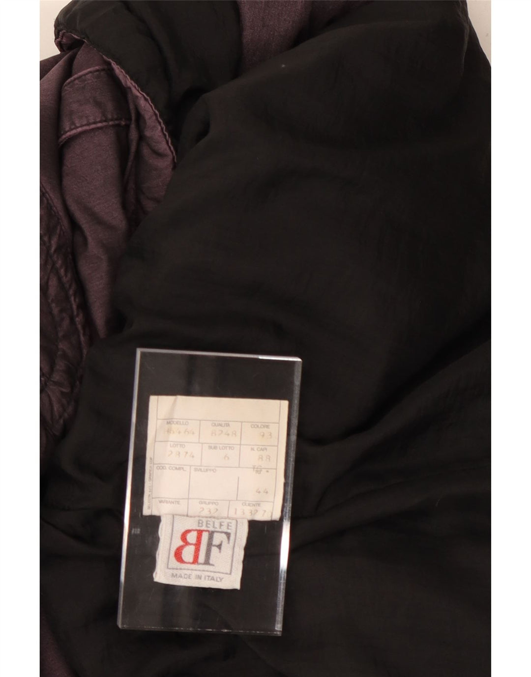 Damska kurtka wiatrówka BELFE Graphic UK 14, średni fiolet, nylon