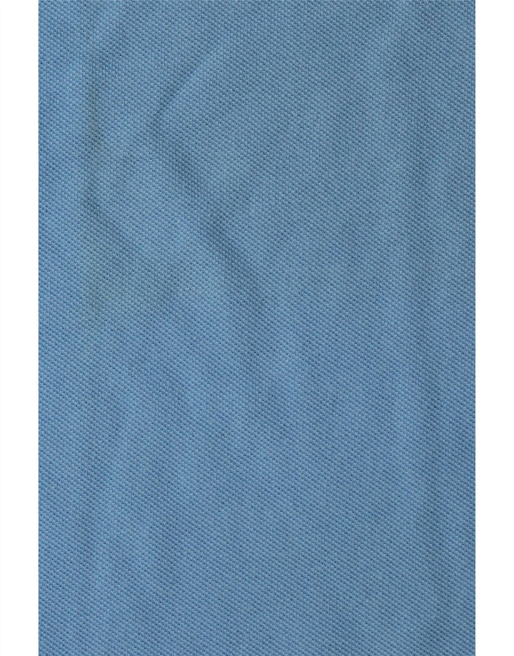 POLO RALPH LAUREN Męska koszulka polo o dopasowanym kroju, duża, niebieska, bawełniana