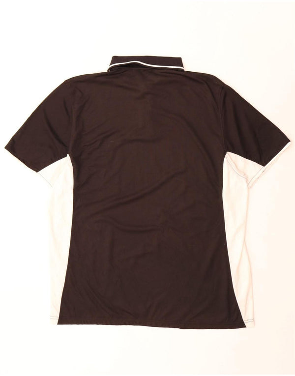Adidas Mens Polo Shirt 2XL Black Colourblock