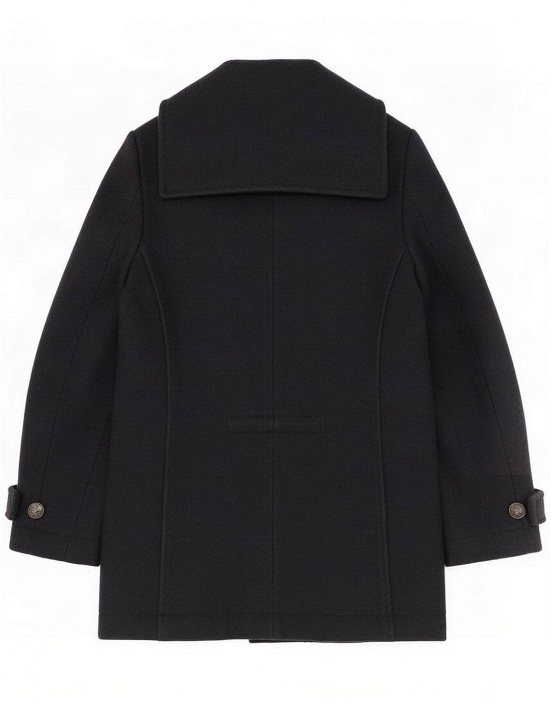 Vintage damska kurtka bomber zapinana na 3 guziki IT 44 średni granatowy