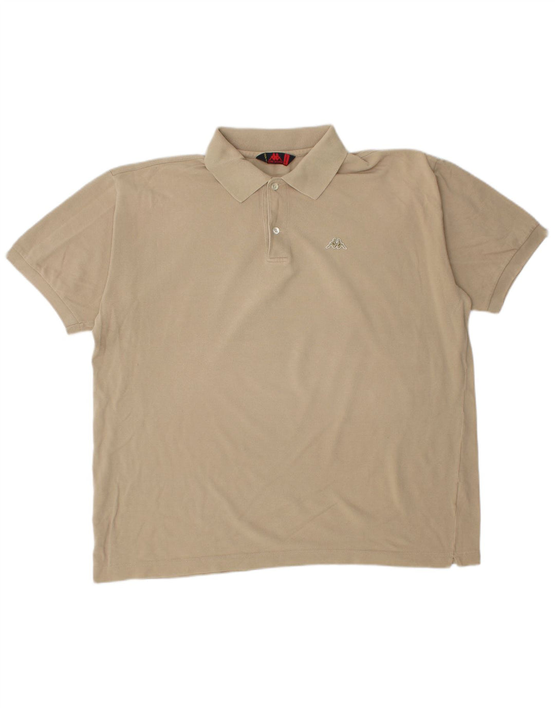 Męska koszulka polo KAPPA 2XL beżowa