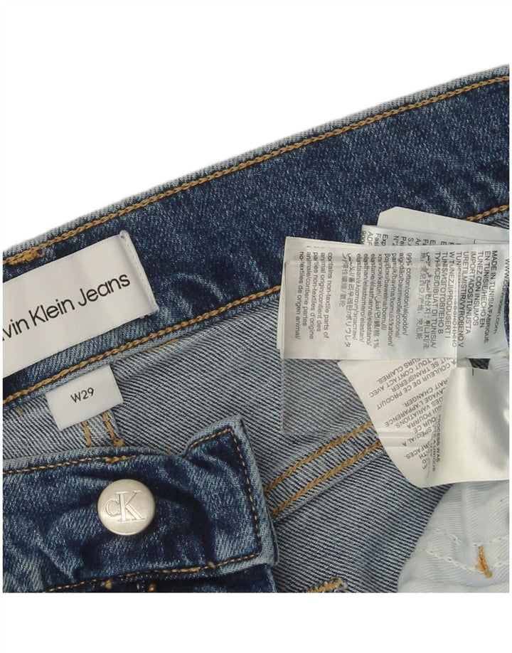 Męskie spodenki jeansowe CALVIN KLEIN W29 Small, niebieskie, bawełniane