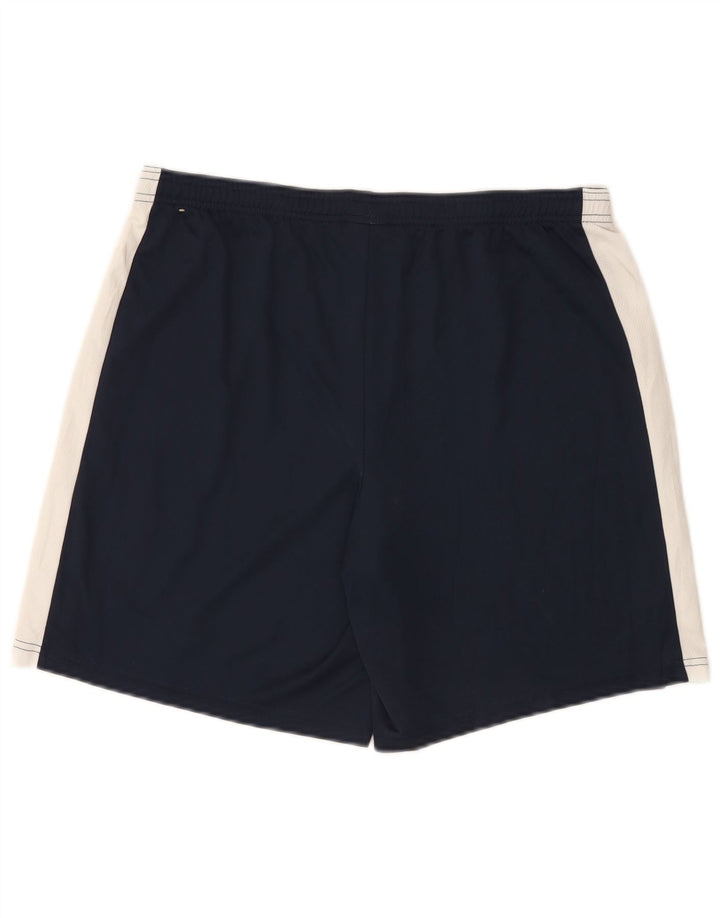 Męskie spodenki sportowe Nike Dri Fit Slim, duży, granatowy, kolorowy poliester