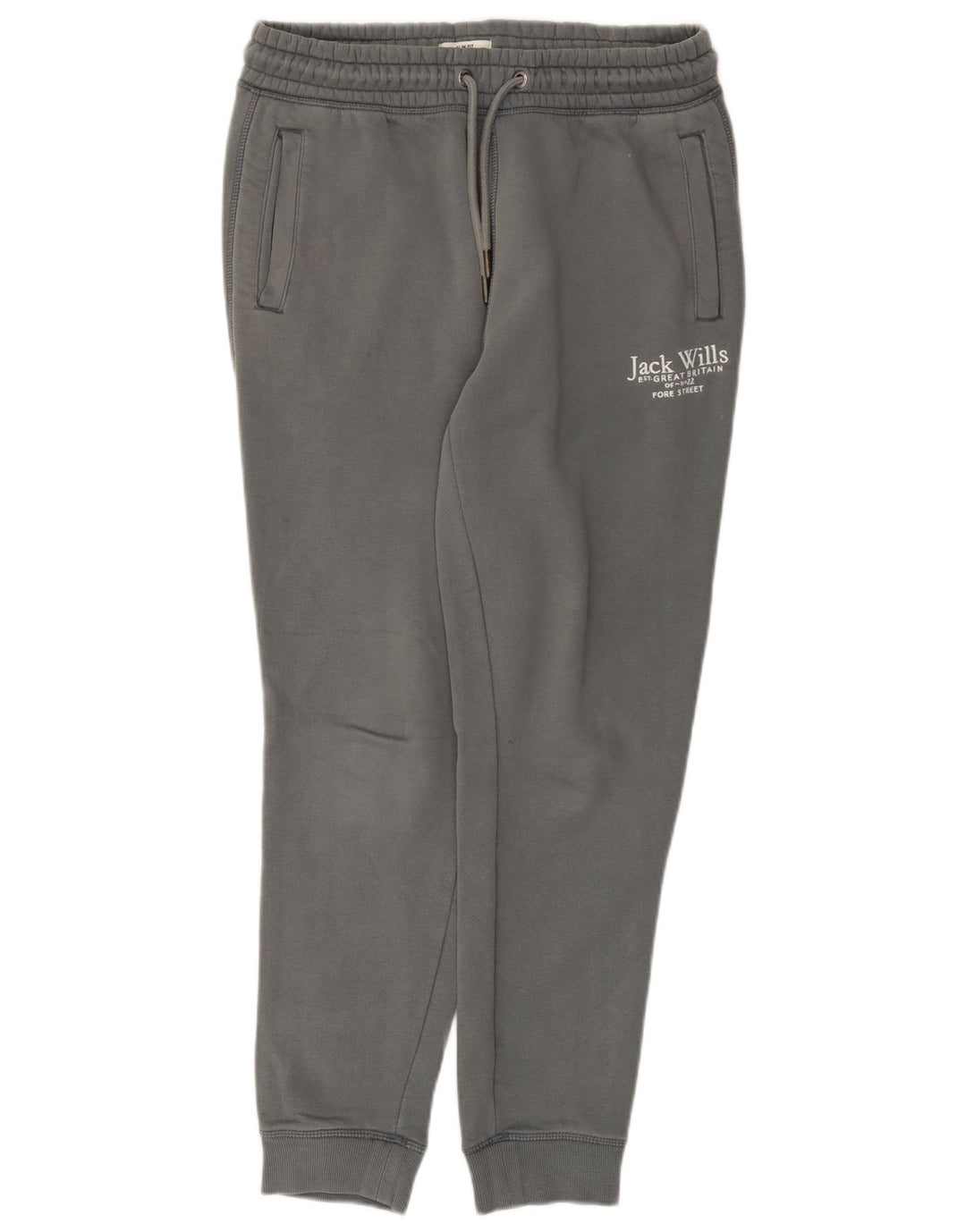Męskie spodnie dresowe Jack Wills Graphic Slim Fit, średnioszare