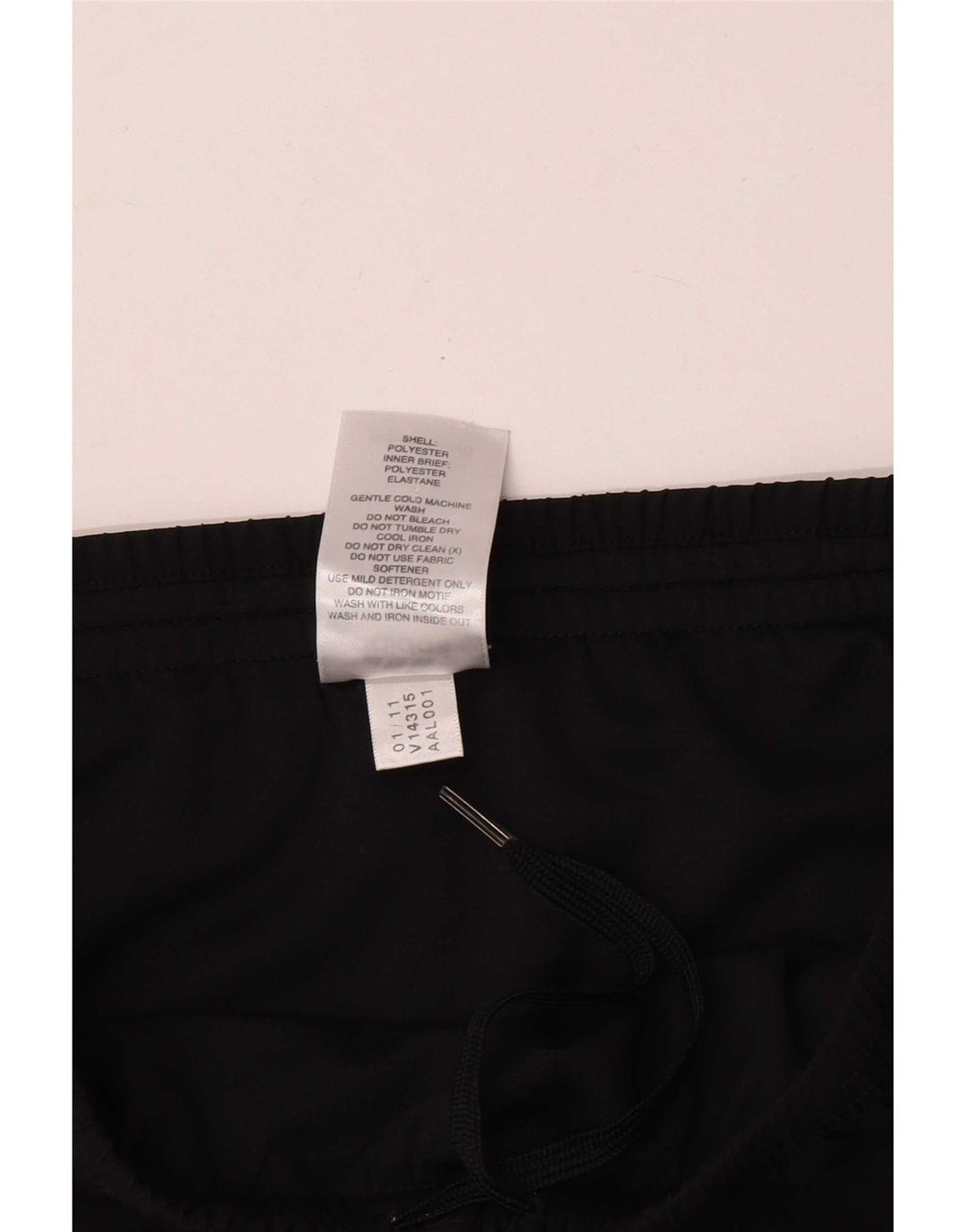 Damskie spodenki sportowe Adidas UK 10, małe, czarne, poliestrowe