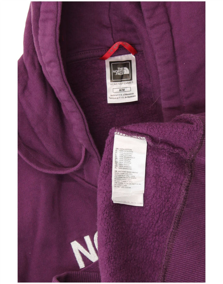 Damski sweter z kapturem THE NORTH FACE UK 12, średni fiolet, bawełna
