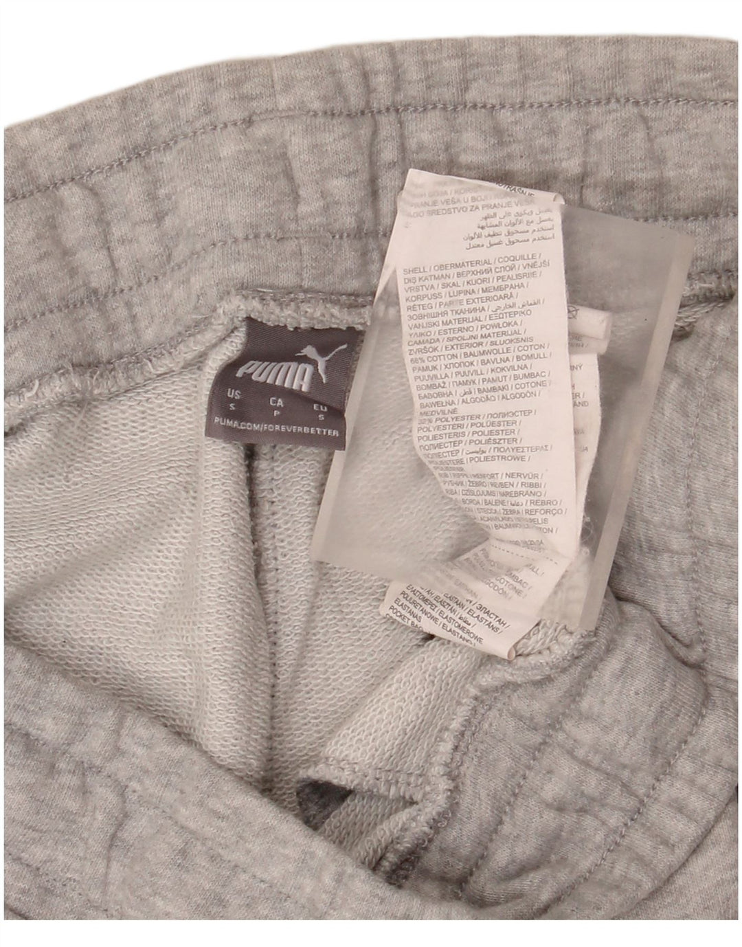 Damskie spodnie dresowe Puma Graphic Joggers UK 10 Small Grey Flecked