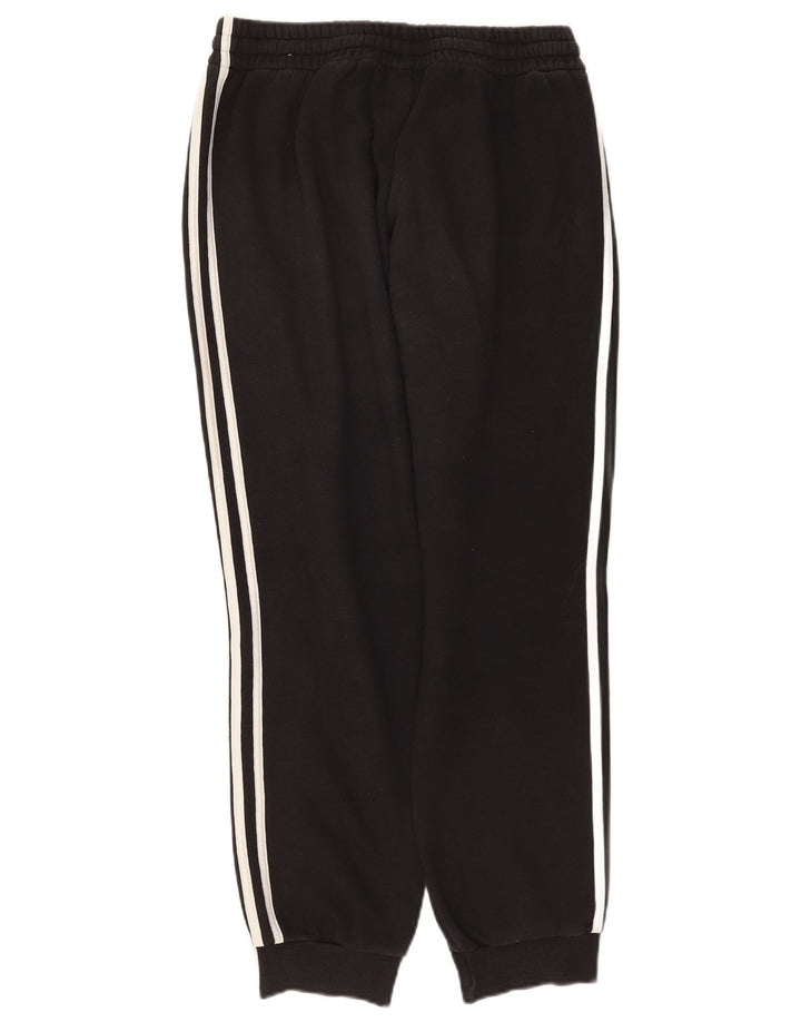 Męskie spodnie dresowe Adidas, średnie czarne, bawełniane