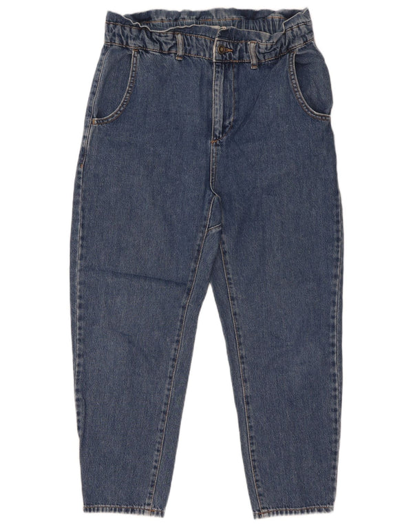 Zara Damskie Zwężane Dżinsy Z Wysokim Stanem EU 34 2XS W24 L25 Niebieskie Bawełniane