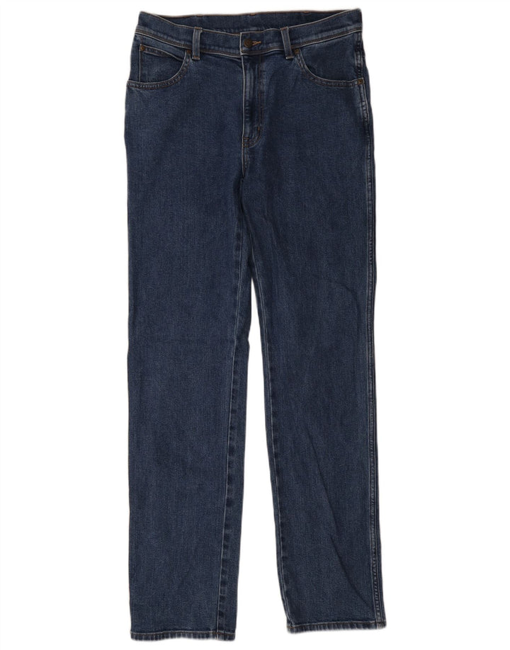 Męskie proste dżinsy Wrangler W34 L34 Niebieskie bawełniane