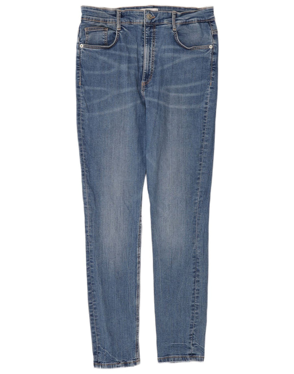 Damskie jeansy Skinny Zara EU 42 Large W32 L28 Niebieskie