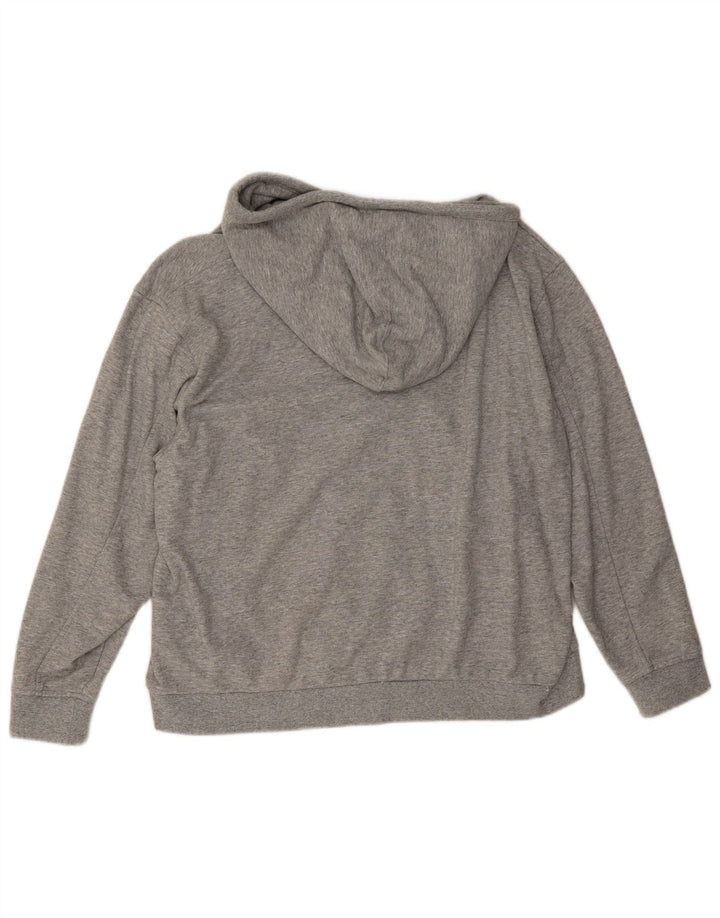 Męska bluza z kapturem Levi's, duża, szara, nakrapiana bawełna