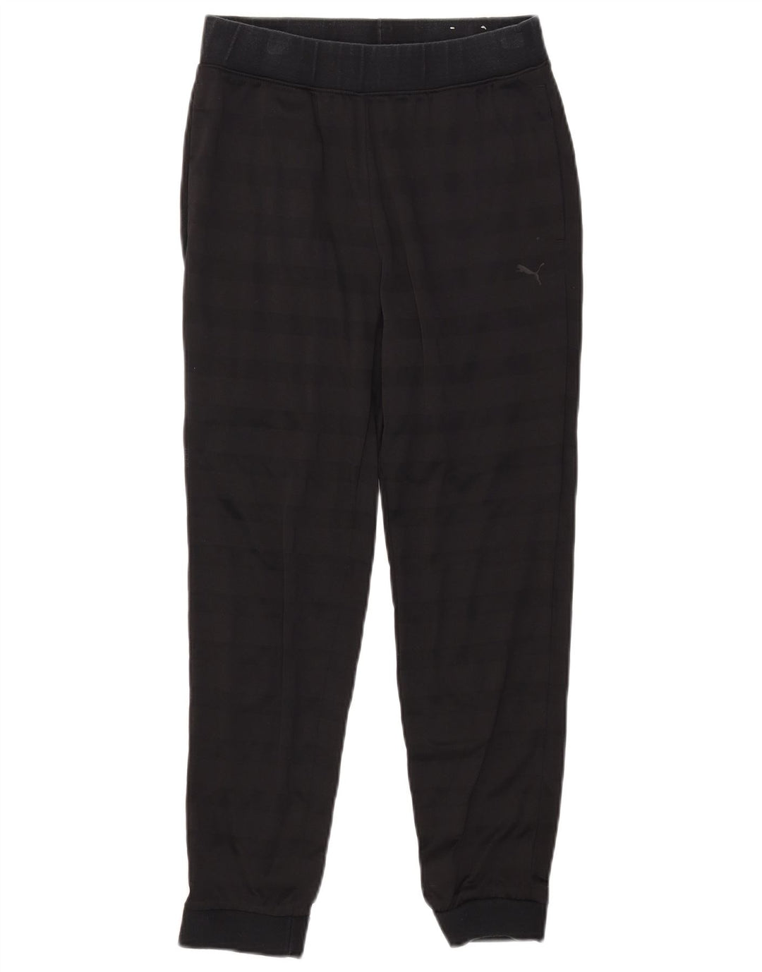 Damskie spodnie dresowe Puma Joggers UK 10 Małe czarne paski z poliestru